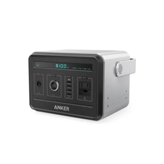 Anker 434Wh Multifunctional Power Bank with 4 USB Ports for Fast Charging - Black/Gray